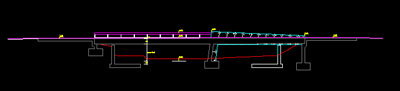 Projecte de pont sobre la Riera dels Canyars realitzat per l'empresa STATIC INGENIERIA per a l'&Agrave;rea Metropolitana de Barcelona (2001)
